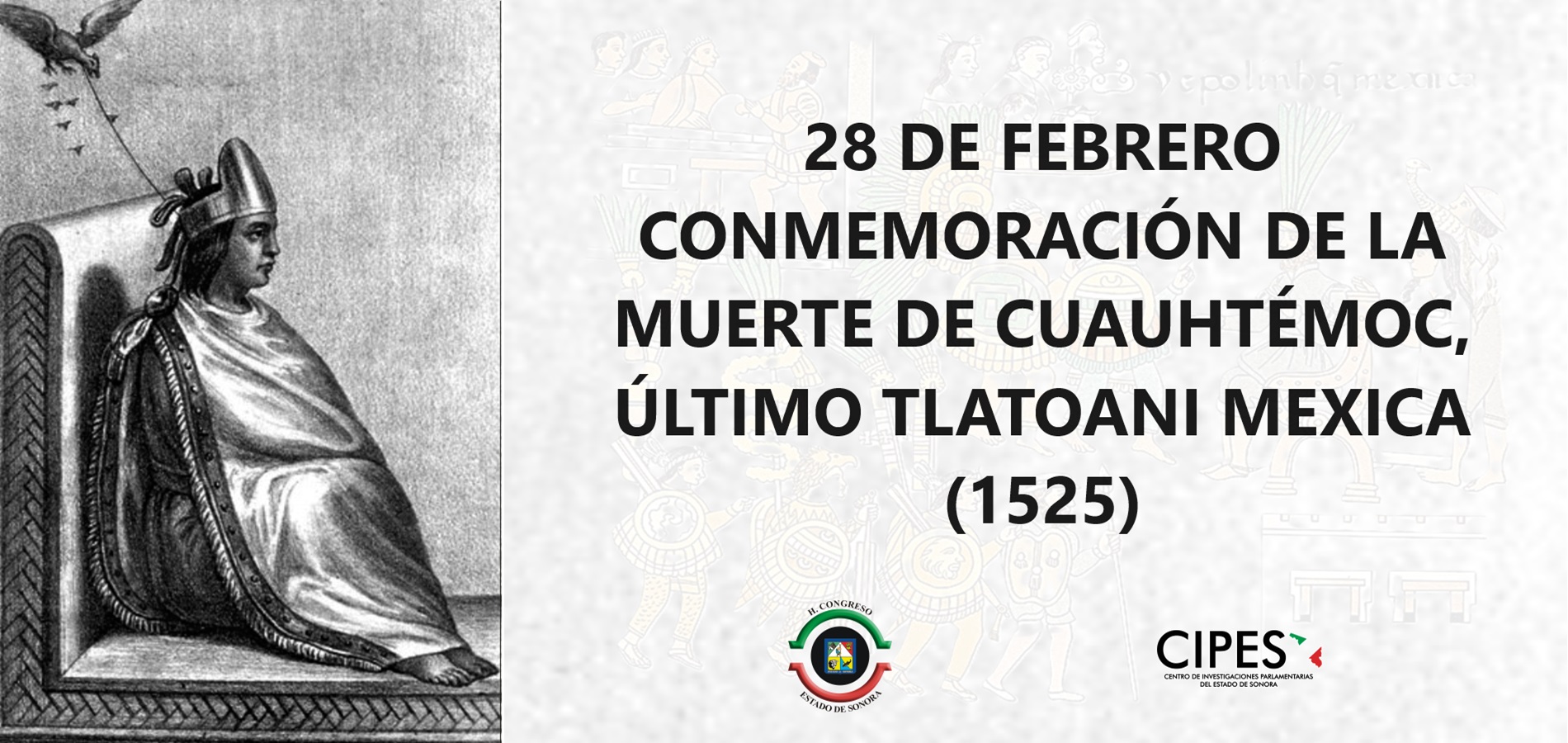 Imagen de CONMEMORACIÓN DE LA MUERTE DE CUAUHTÉMOC, ÚLTIMO TLATOANI MEXICA (1525)