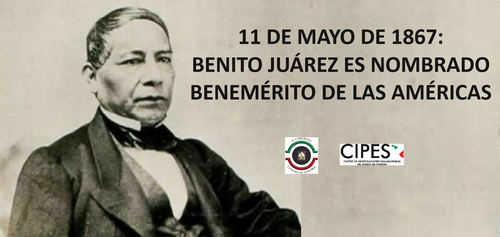 Imagen de BENITO JUÁREZ ES NOMBRADO BENEMÉRITO DE LAS AMÉRICAS