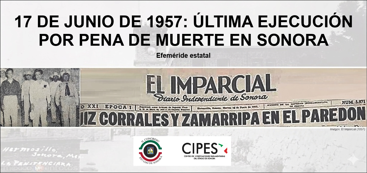 Imagen de ÚLTIMA EJECUCIÓN POR PENA DE MUERTE EN SONORA