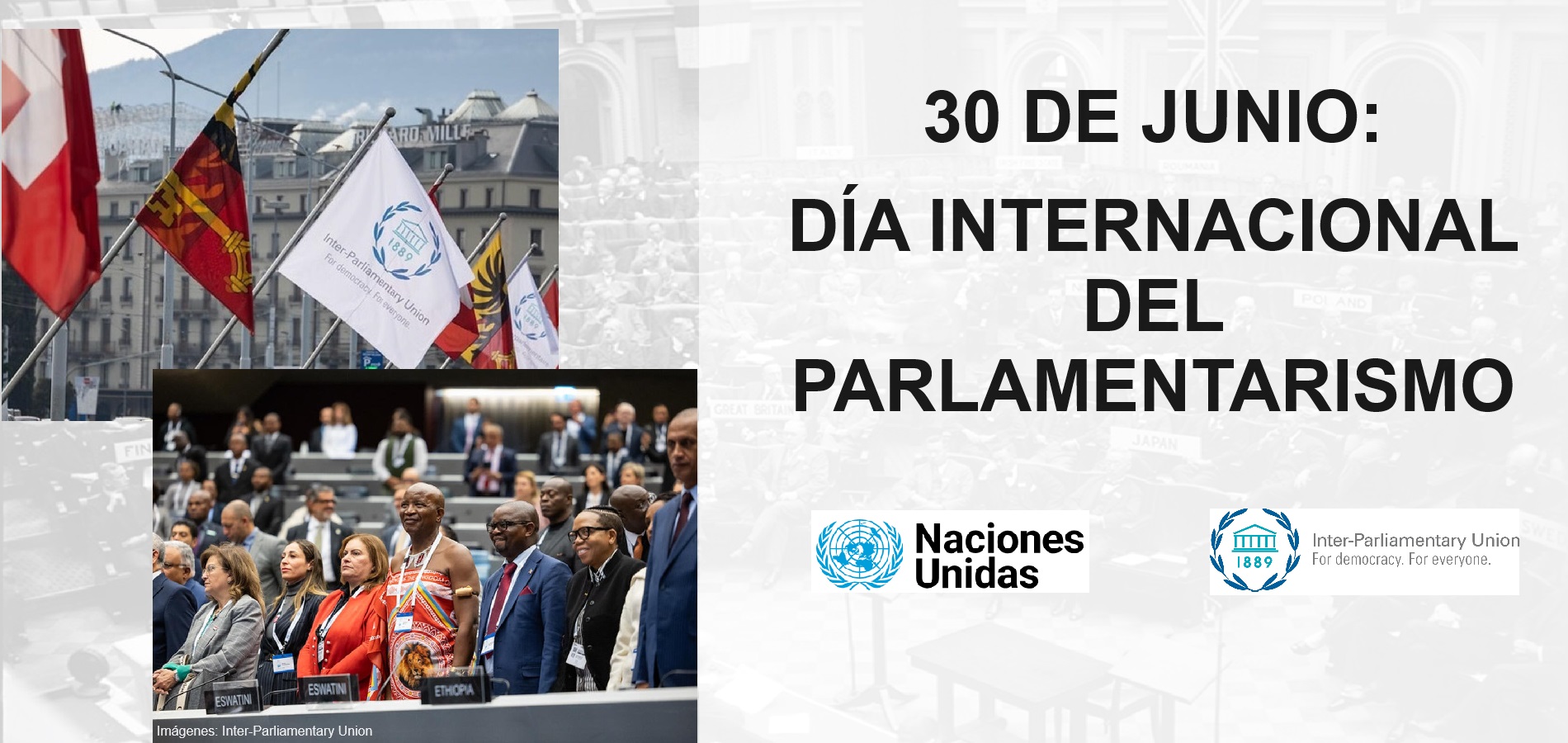 Imagen de DÍA INTERNACIONAL DEL PARLAMENTARISMO