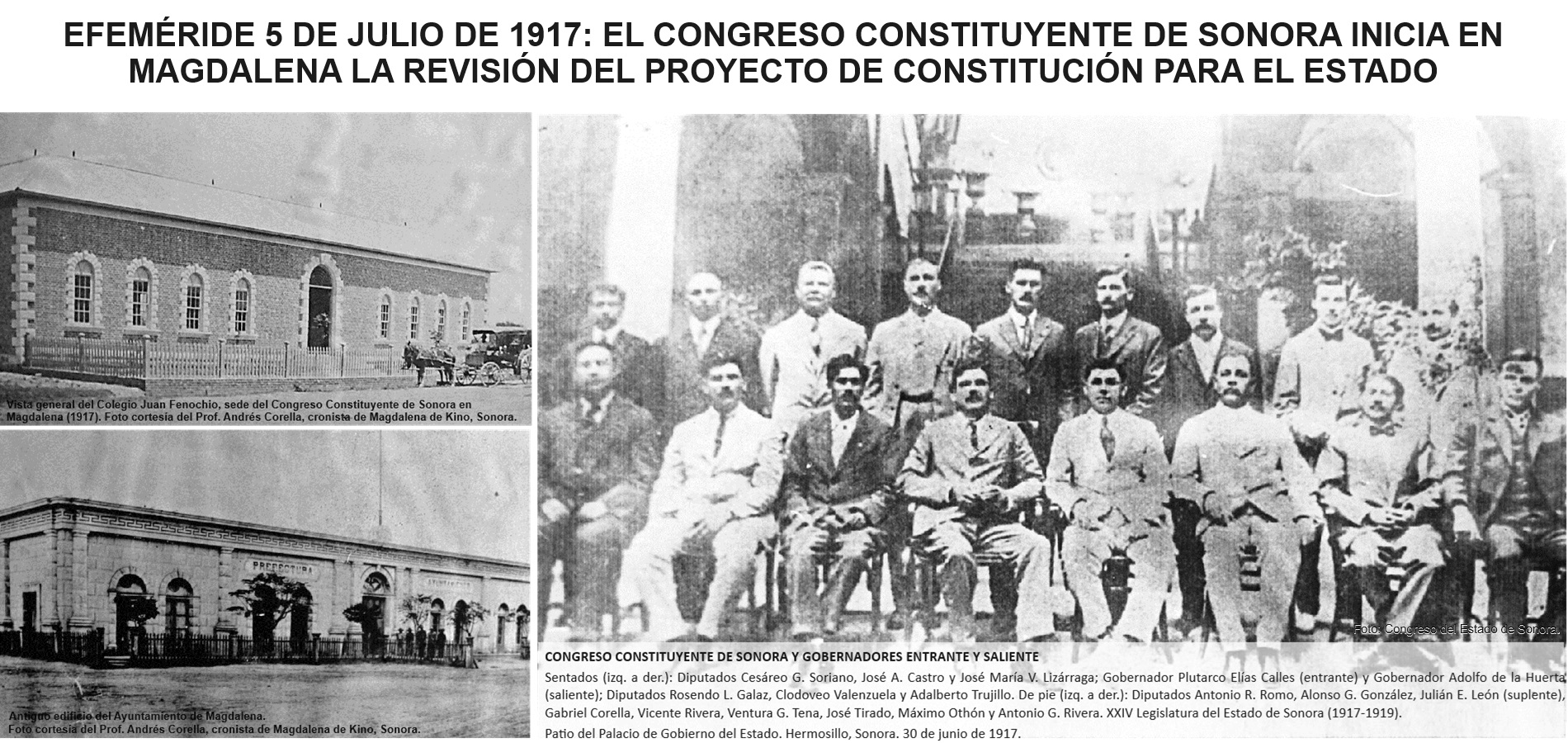 Imagen de EL CONGRESO CONSTITUYENTE DE SONORA INICIA EN MAGDALENA LA REVISIÓN DEL PROYECTO DE CONSTITUCIÓN PARA EL ESTADO