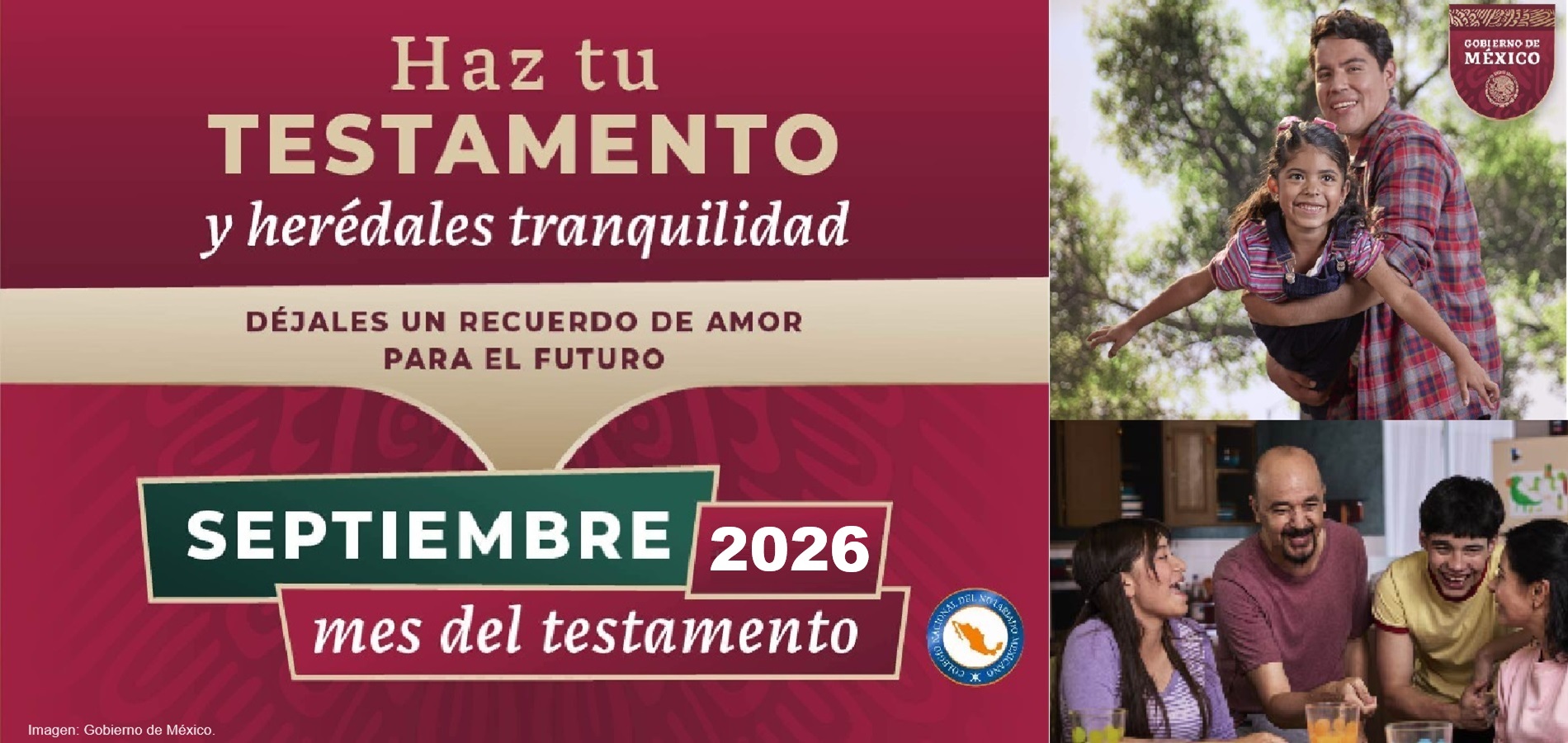 Imagen de MES DEL TESTAMENTO
