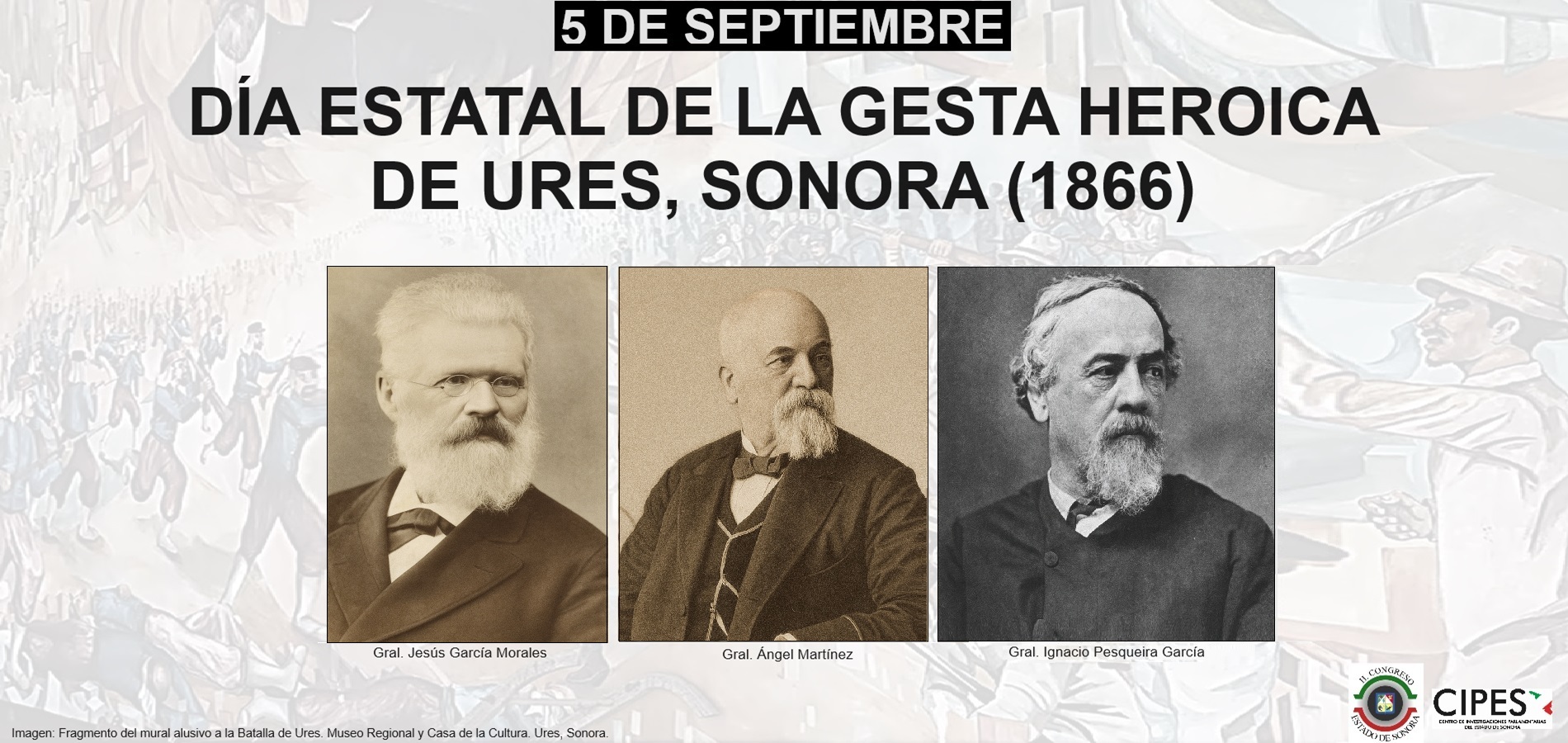 Imagen de DÍA ESTATAL DE LA GESTA HEROICA DE URES, SONORA (1866)