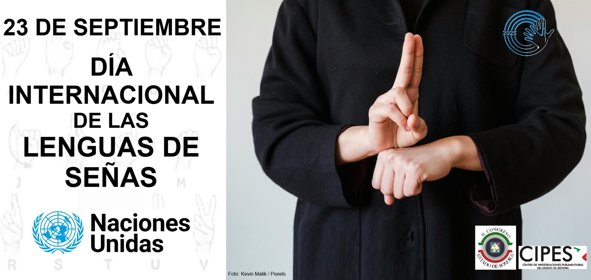Imagen de DÍA INTERNACIONAL DE LAS LENGUAS DE SEÑAS