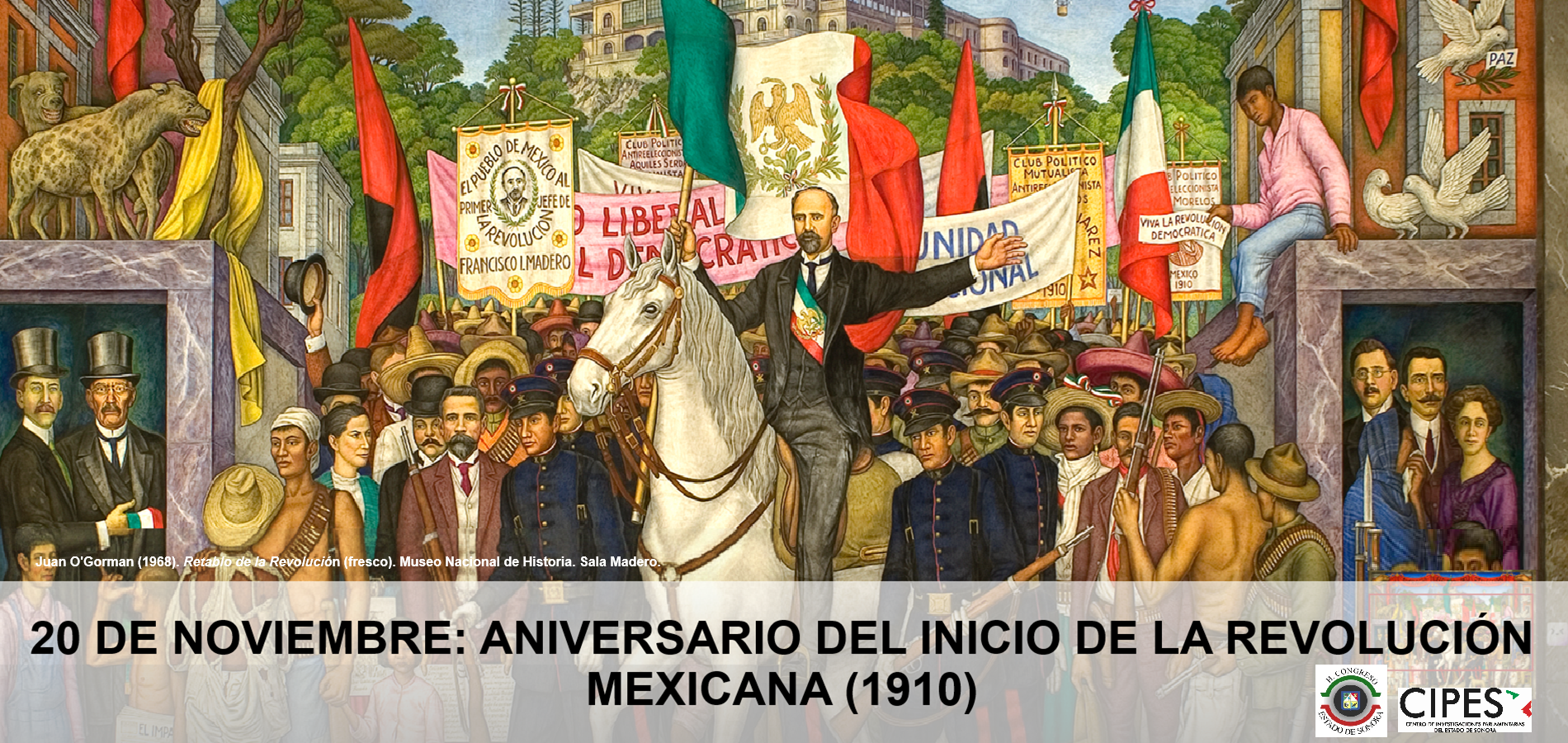 Imagen de ANIVERSARIO DEL INICIO DE LA REVOLUCIÓN MEXICANA (1910)