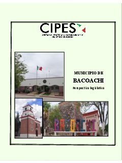 Portada de Municipio de Bacoachi · Perspectiva Legislativa