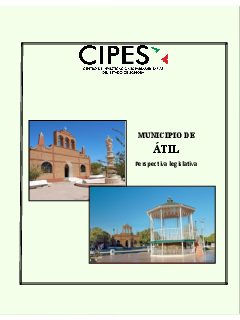 Portada de Municipio de Átil · Perspectiva Legislativa