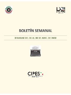 Portada de Semanario de Notas Nacionales · 24/04/2023–30/04/2023