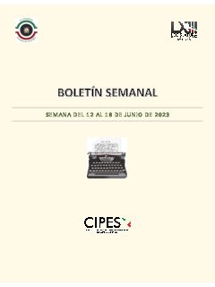 Portada de Semanario de Notas Nacionales · 12/06/2023–18/06/2023