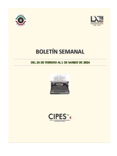 Portada de Semanario de Notas Nacionales · 24/02/2024–01/03/2024