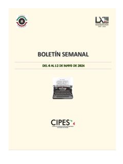 Portada de Semanario de Notas Nacionales · 06/05/2024–12/05/2024