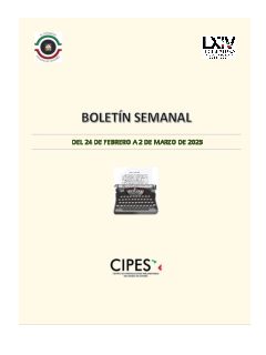 Portada de Semanario de Notas Nacionales · 24/02/2025–02/03/2025