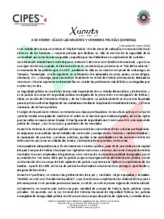 Primera página del PDF: DÍA DE LAS MUJERES Y HOMBRES POLICÍAS (SONORA)