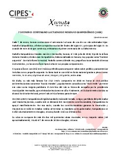 Primera página del PDF: CENTENARIO LUCTUOSO DE RODOLFO CAMPODÓNICO (1926)