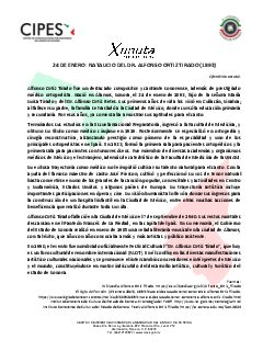 Primera página del PDF: NATALICIO DEL DR. ALFONSO ORTIZ TIRADO (1893)