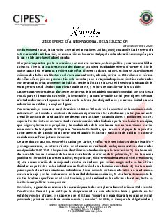 Primera página del PDF: DÍA INTERNACIONAL DE LA EDUCACIÓN