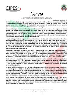 Primera página del PDF: DÍA DE LA MUJER MEXICANA