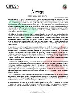 Primera página del PDF: DÍA DEL NIÑO Y DE LA NIÑA