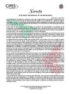 Primera página del PDF: DÍA MUNDIAL DE LAS ABEJAS