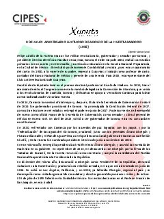 Primera página del PDF: ANIVERSARIO LUCTUOSO DE ADOLFO DE LA HUERTA (1955)