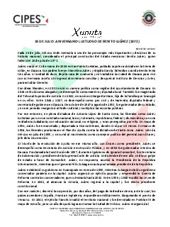 Primera página del PDF: ANIVERSARIO LUCTUOSO DE BENITO JUÁREZ (1872)